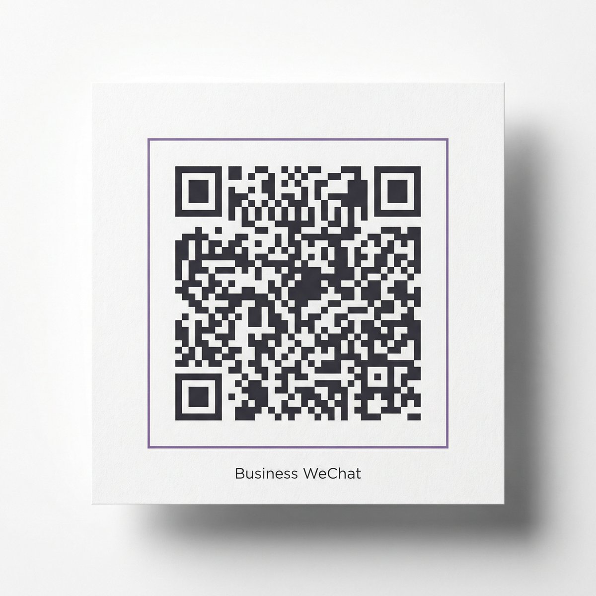 蘑菇视频商务二维码